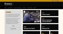 Desktop Screenshot of prf.org