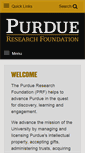 Mobile Screenshot of prf.org